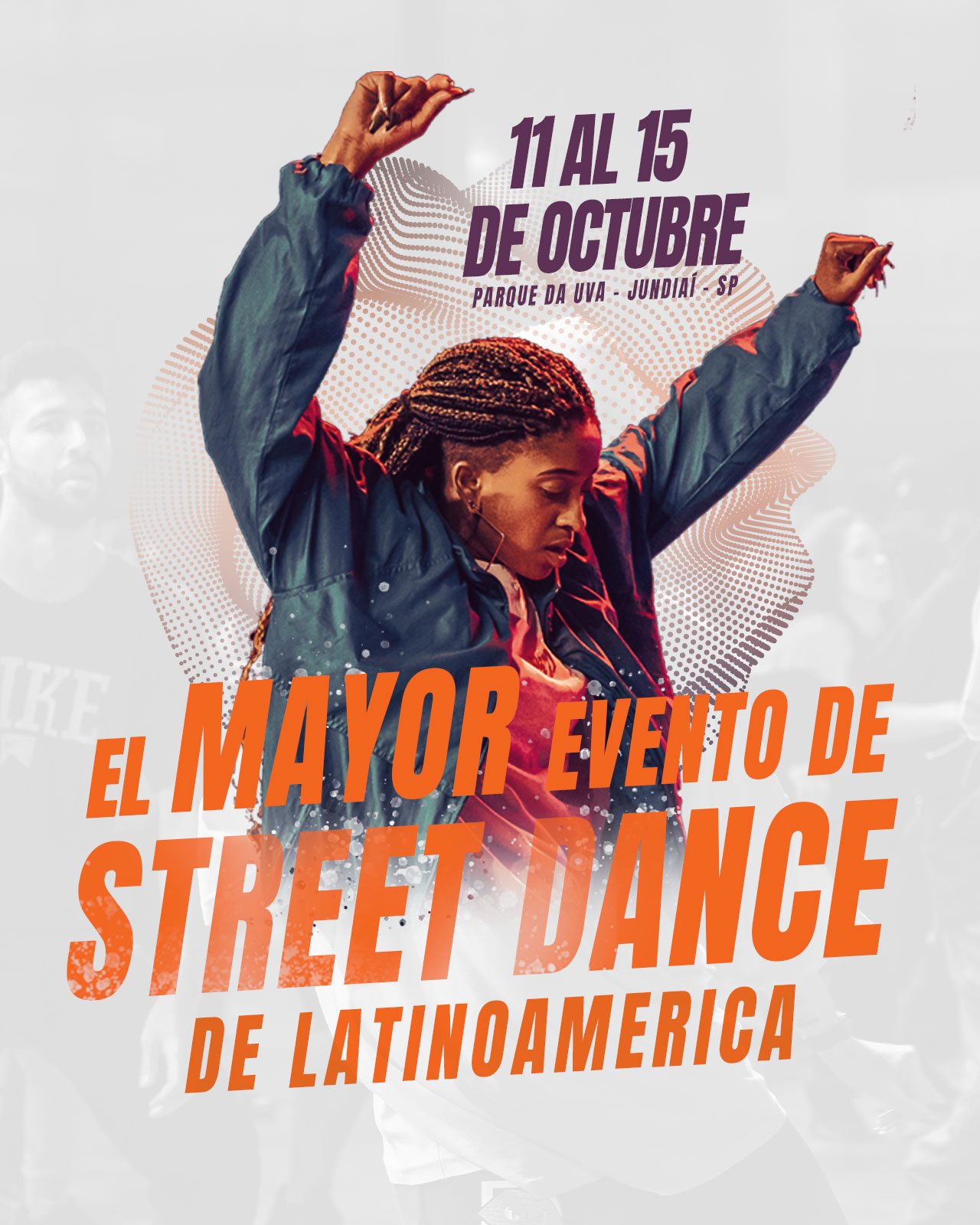 Imagen con detalles del evento, los mismos detalles están justo debajo en el texto.